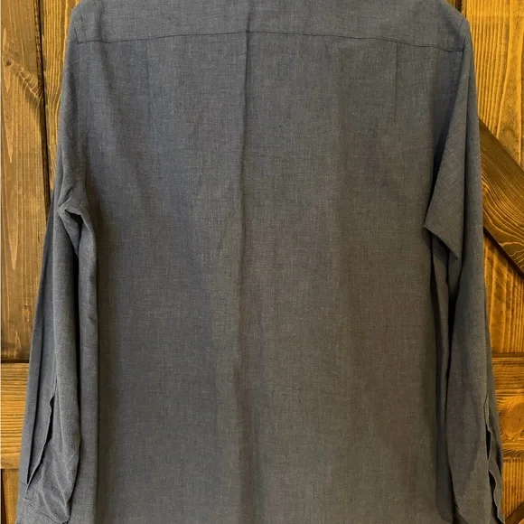 J. Crew Dark Blue Casual Button-Down Shirt - Picture 2 of 3